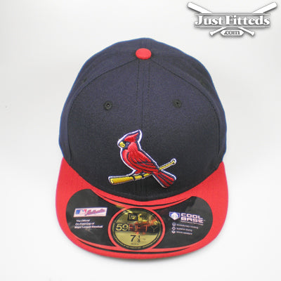 St Louis Cardinals Authentic Alternate Navy Red navy
red Front View