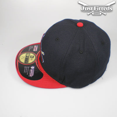 St Louis Cardinals Authentic Alternate Navy Red navy
red Back View