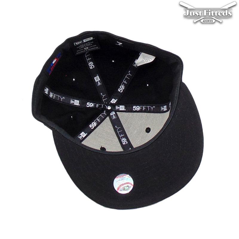 Boston Red Sox Jf Custom New Era Cap Black Out