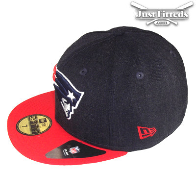 New England Patriots Heather Team New Era Cap Navy