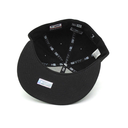 Colorado Rockies Authentic New Era Cap Black black Undervisor View