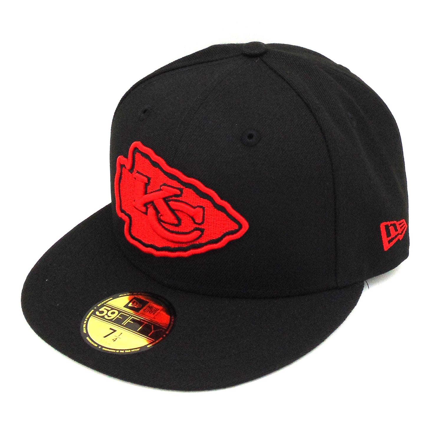 Kansas City Chiefs Custom New Era Cap Black