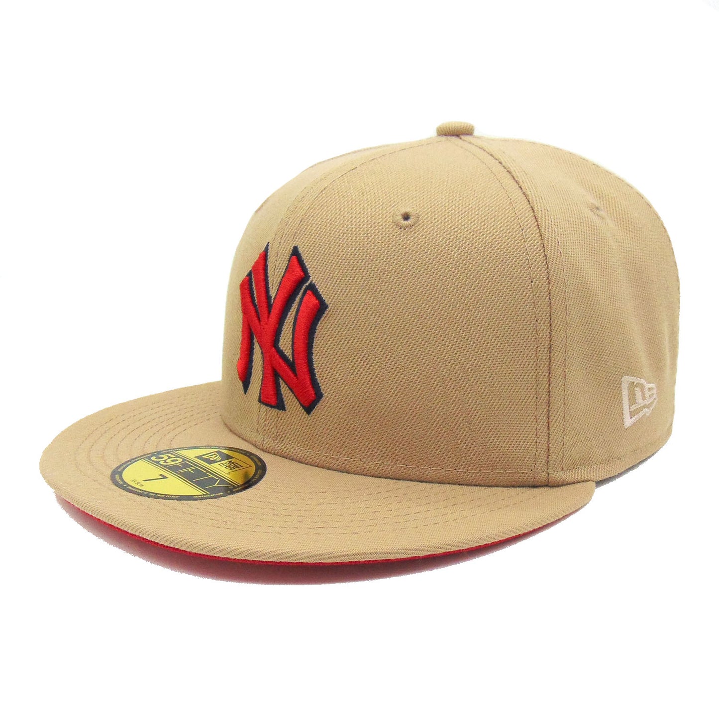 New York Yankees Custom New Era Cap Camel 27WS