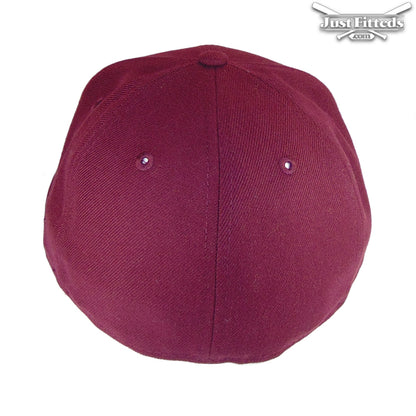 Philadelphia Phillies Jf Custom New Era 59FIFTY Cap Maroon maroon Back View