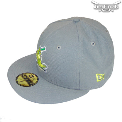 St. Louis Cardinals Jf Custom New Era 59FIFTY Cap Grey grey Side View