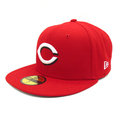 Cincinnati Reds Authentic New Era 59FIFTY Cap Red red Side View