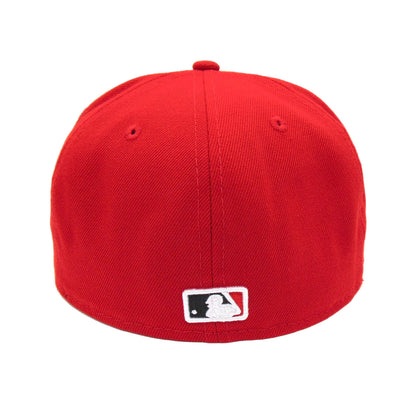Cincinnati Reds Authentic New Era 59FIFTY Cap Red red Back View