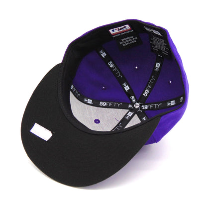 Colorado Rockies Authentic Alt2 New Era Cap Purple purple Undervisor View