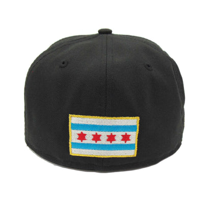 Chicago White Sox Custom New Era Cap Comiskey Park Black black Side View