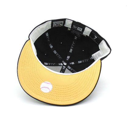 Chicago White Sox Custom New Era Cap Comiskey Park Black black Back View