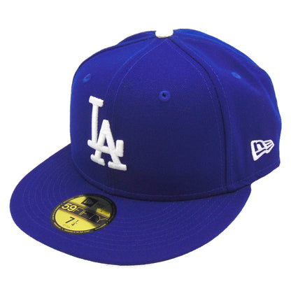 Los Angeles Dodgers Authentic New Era Cap Royal blue Side View