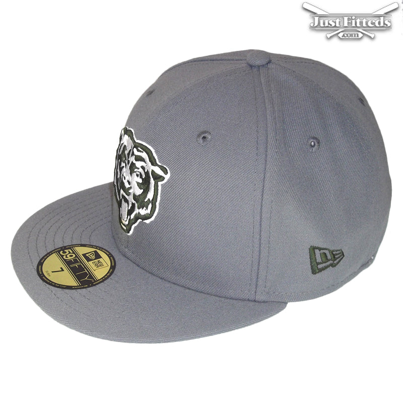 Chicago Bears Jf Custom New Era Cap Grey