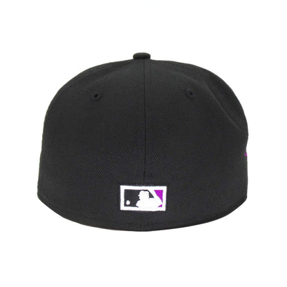 Washington Nationals Custom New Era Cap Black Ws 2019 black Undervisor View