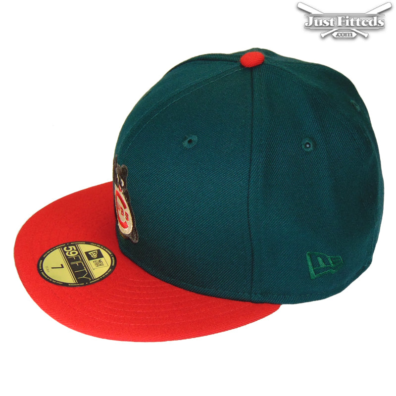 Chicago Cubs Jf Custom New Era Cap Green