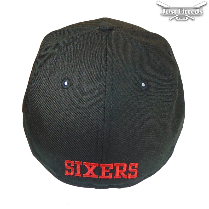 Philadelphia 76ers Jf Custom New Era Cap Black