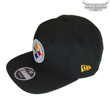 Pittsburgh Steelers Jf Custom New Era Cap Snapback Team black Side View