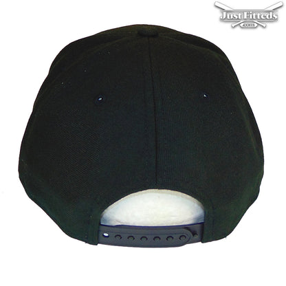Pittsburgh Steelers Jf Custom New Era Cap Snapback Team black Back View