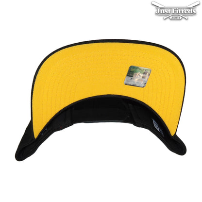 Pittsburgh Steelers Jf Custom New Era Cap Snapback Team black Undervisor View