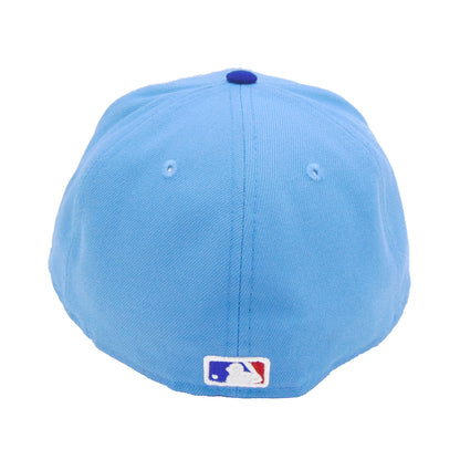 Texas Rangers Authentic Alt2 59FIFTY New Era Cap Sky Blue light blue Back View