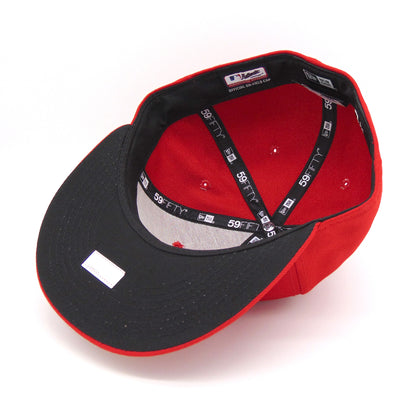 Texas Rangers Authentic Alternate New Era Cap Red red Undervisor View