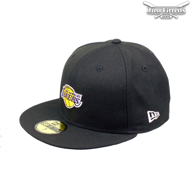 Los Angeles Lakers Jf Custom New Era Cap Black Mini Logo