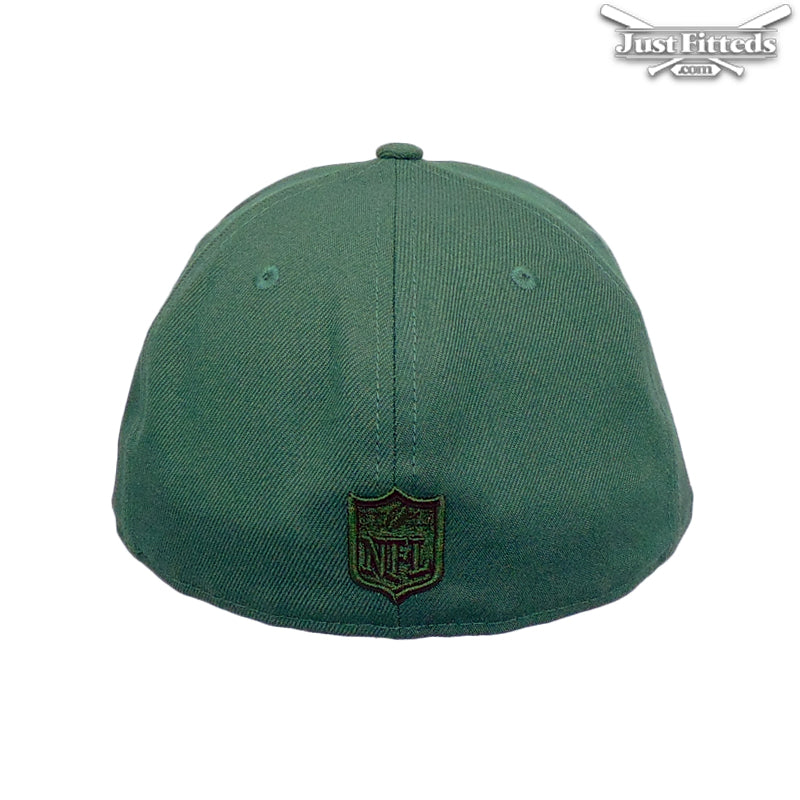 Green Bay Packers New Era Cap Tonal Green