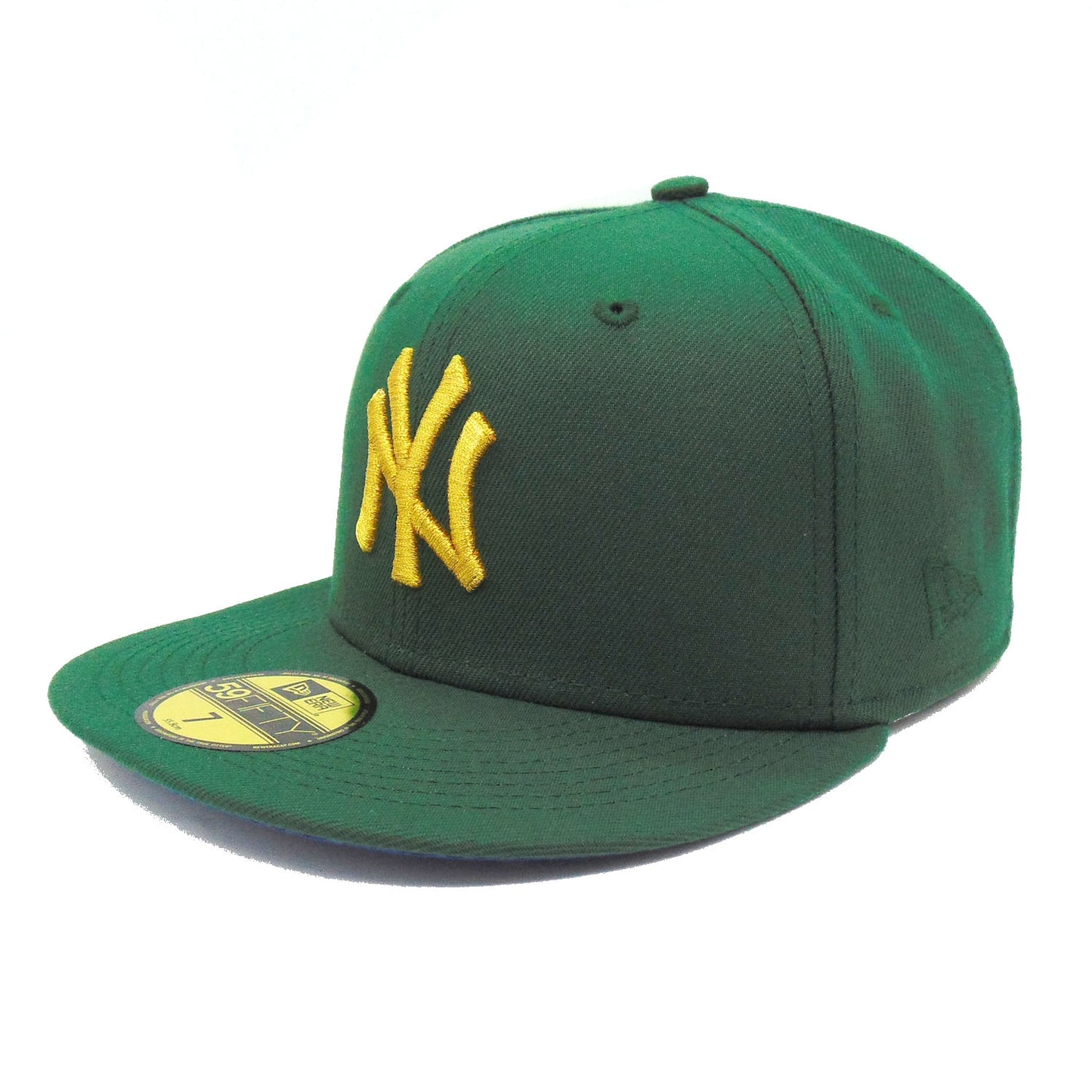 New York Yankees Custom New Era Cap Green 1999