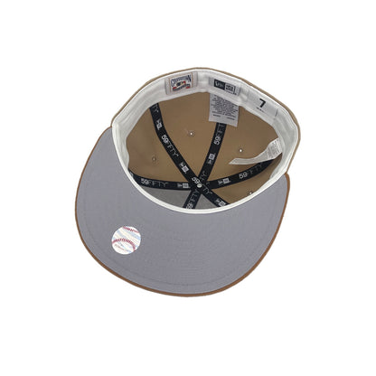 Houston Astros Custom New Era Cap Camel 1986 beige Additional View
