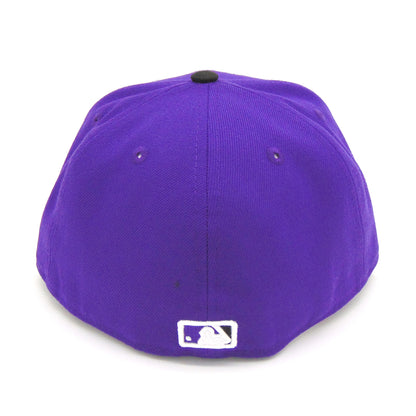 Colorado Rockies Authentic Alt2 New Era Cap Purple purple Back View