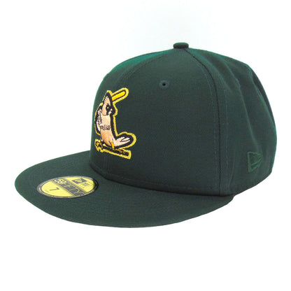 St. Louis Cardinals Custom New Era 59FIFTY Cap Green Gold WS1982 green
gold Back View