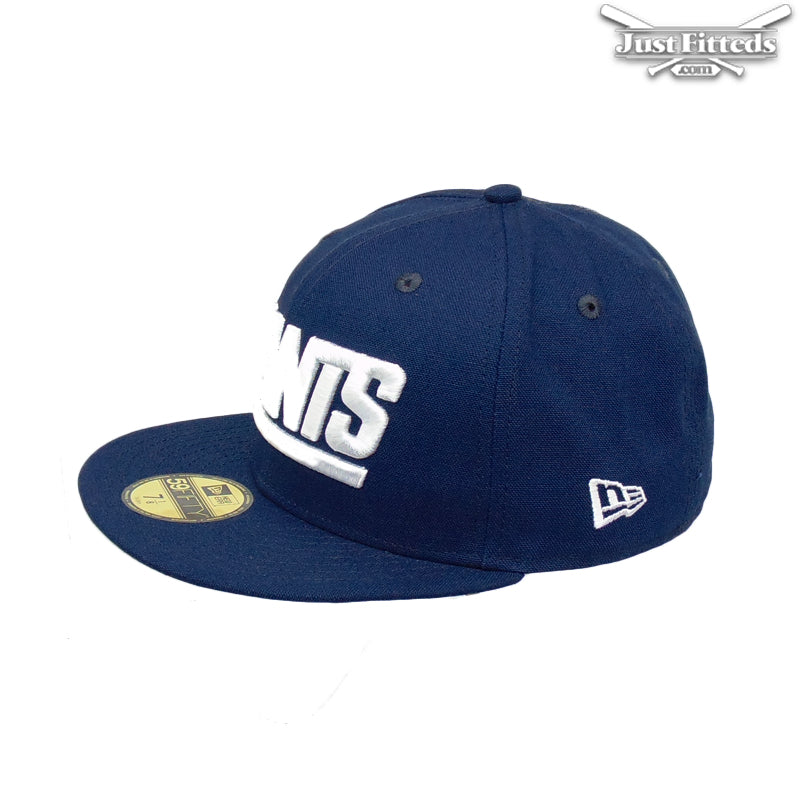 New York Giants Jf Custom New Era Cap Navy