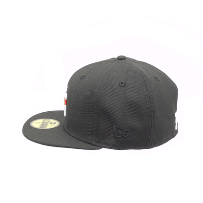 New York Yankees JF Custom 59FIFTY New Era Cap Japan Black black Side View