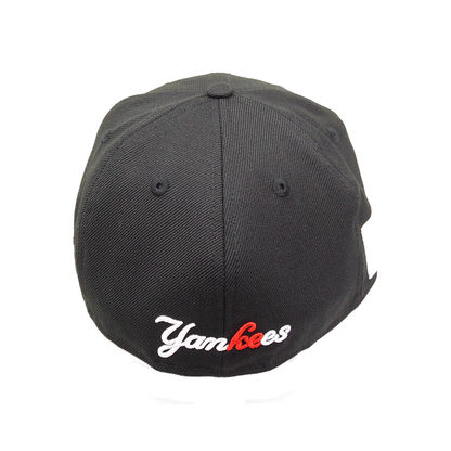 New York Yankees JF Custom 59FIFTY New Era Cap Japan Black black Undervisor View