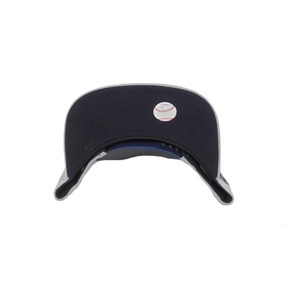 Boston Red Sox Jf Custom New Era 9FIFTY Snapback Cap Grey grey Undervisor View