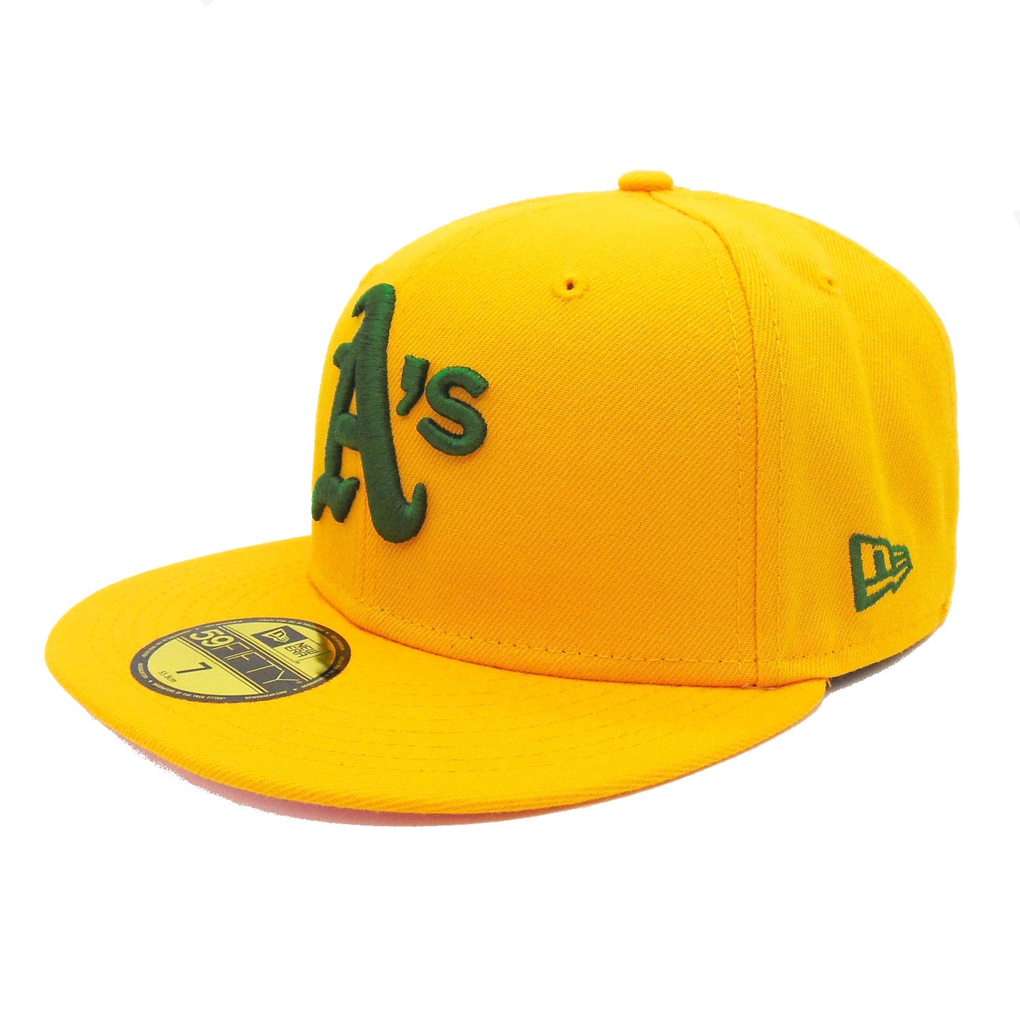 Oakland Athletics Cooperstown Custom New Era Cap Yellow