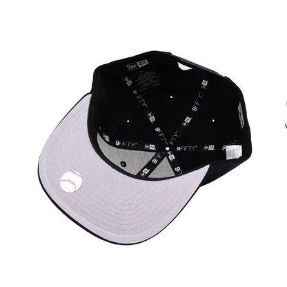 San Diego Padres Custom New Era 9fifty Snapback Cap Navy navy Undervisor View