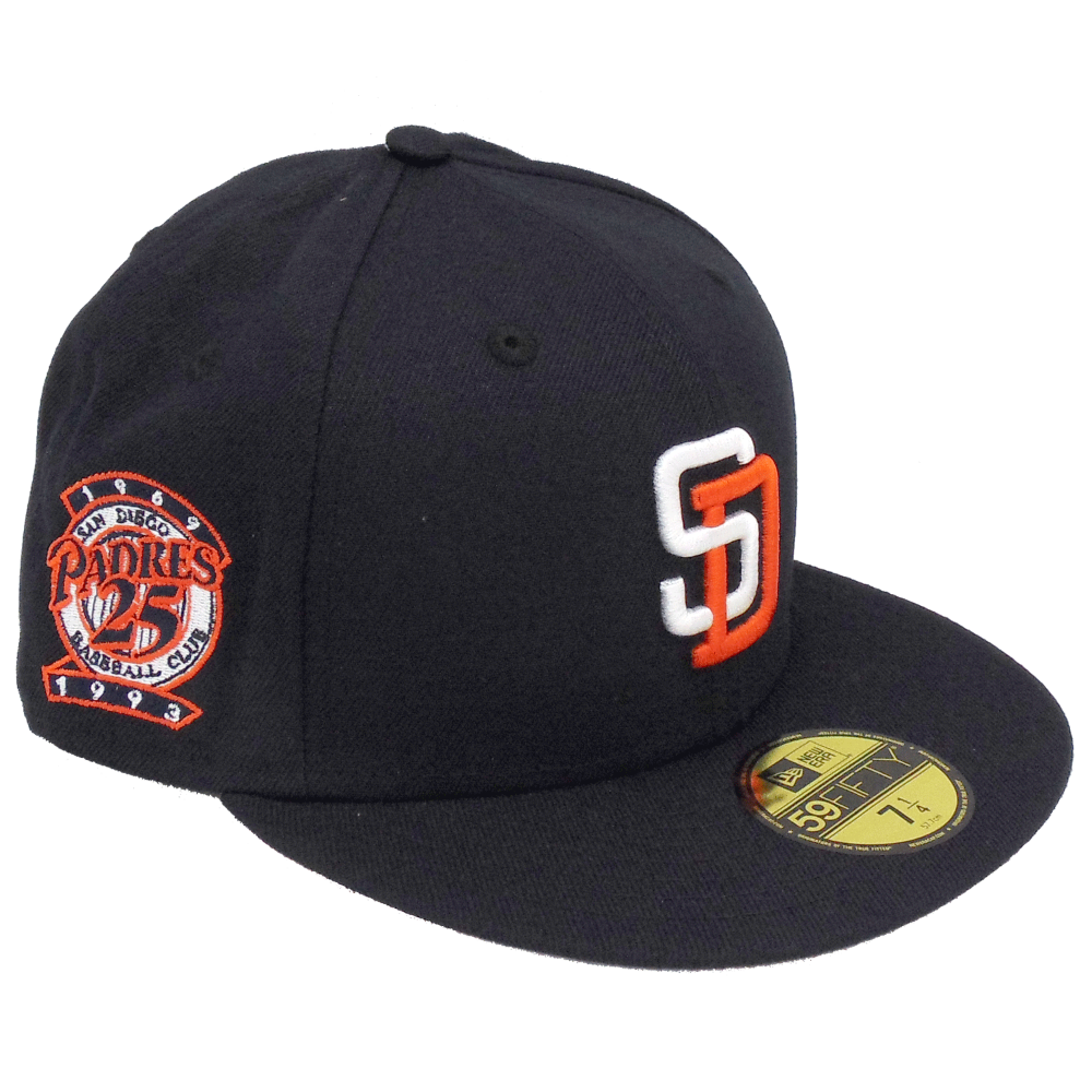 San Diego Padres Patch Pride Fitted Cap 7 1/2