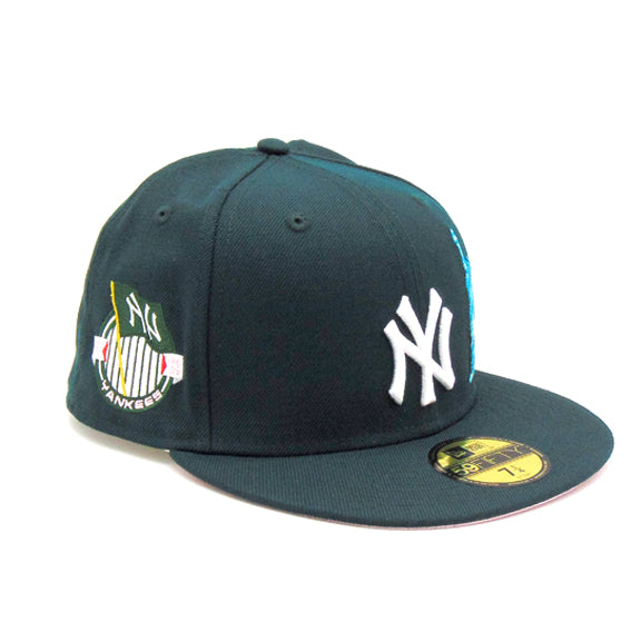 New York Yankees Custom New Era Cap Green