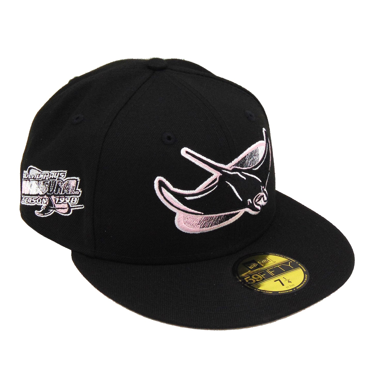Tampa Bay Rays New Era Custom Cap Black