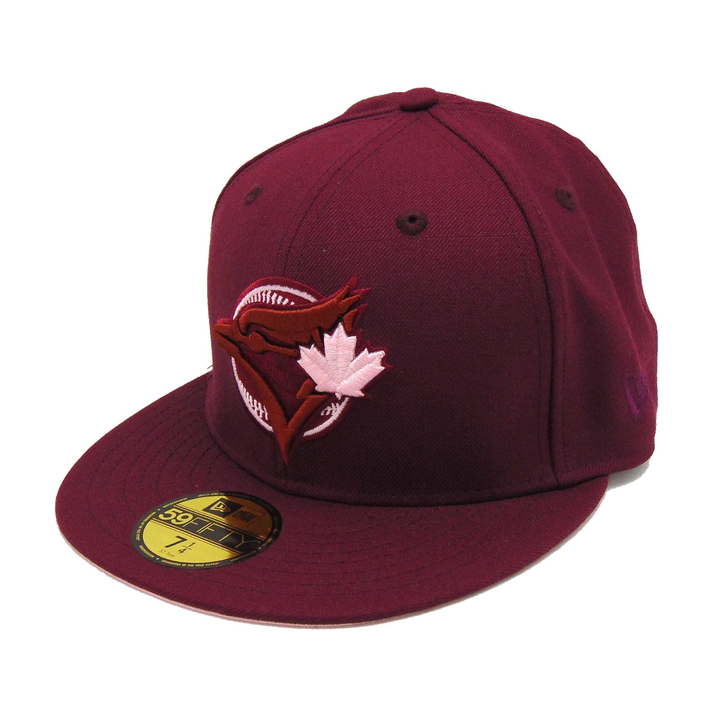 Toronto Blue Jays New Era Custom Cap Maroon Pink