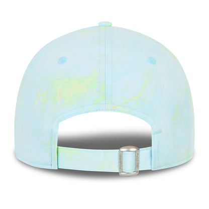 New York Yankees 9FORTY New Era Cap Tie Dye 2 teal Side View