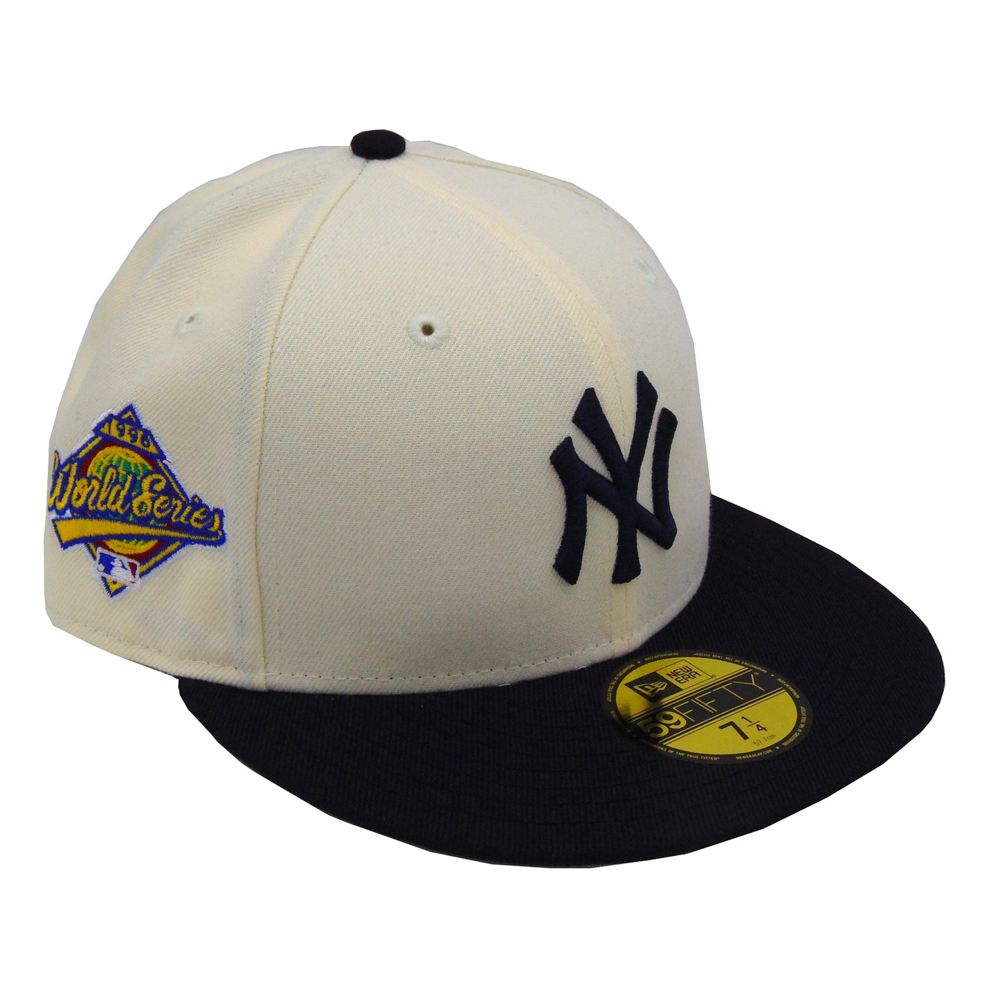 New York Yankees Custom New Era Cap Cream Navy