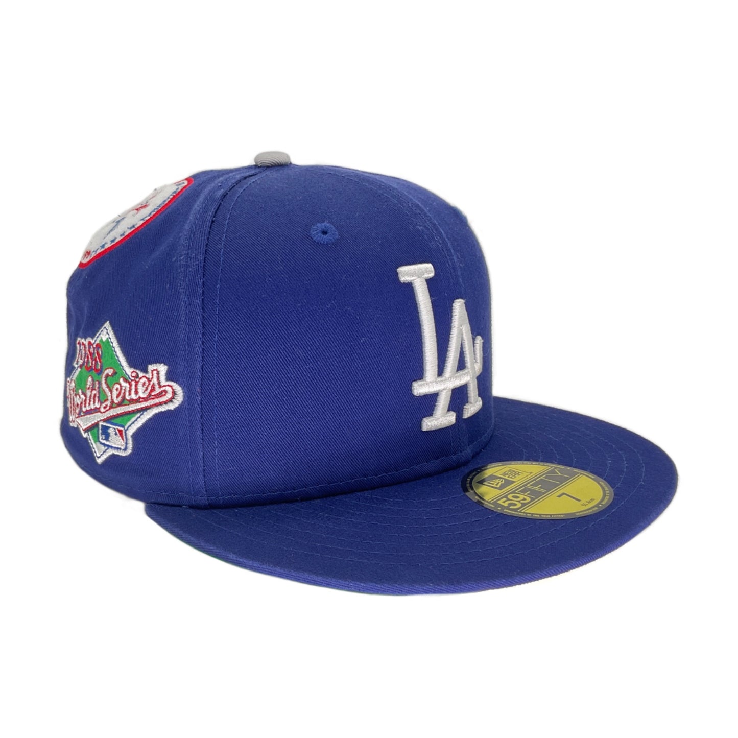Los Angeles Dodgers Cooperstown Patches New Era Cap Blue