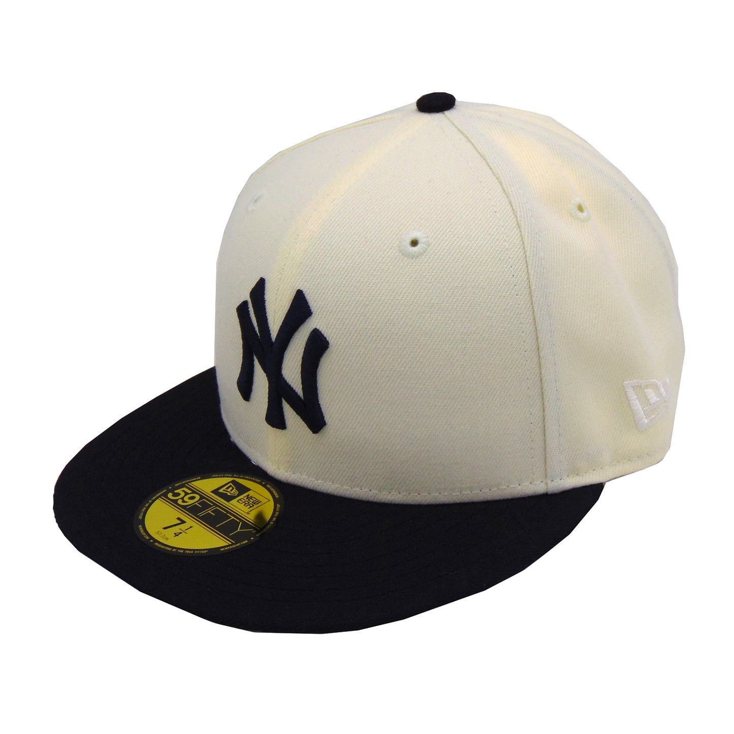 New York Yankees Custom New Era Cap Cream Navy