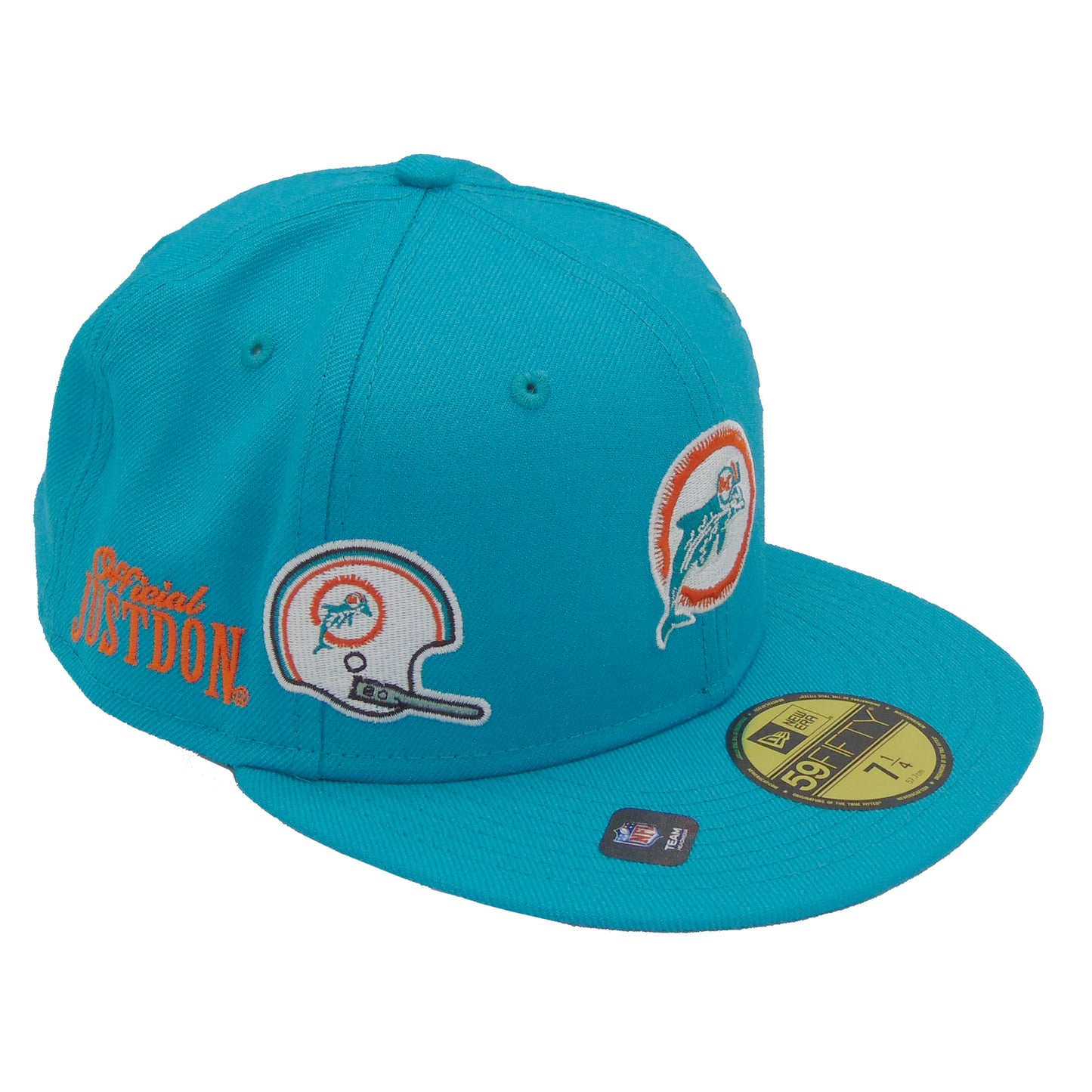 Just Don Dolphins New Era Cap Teal