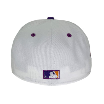 Montreal Expos Cooperstown Custom New Era Cap White white Undervisor View