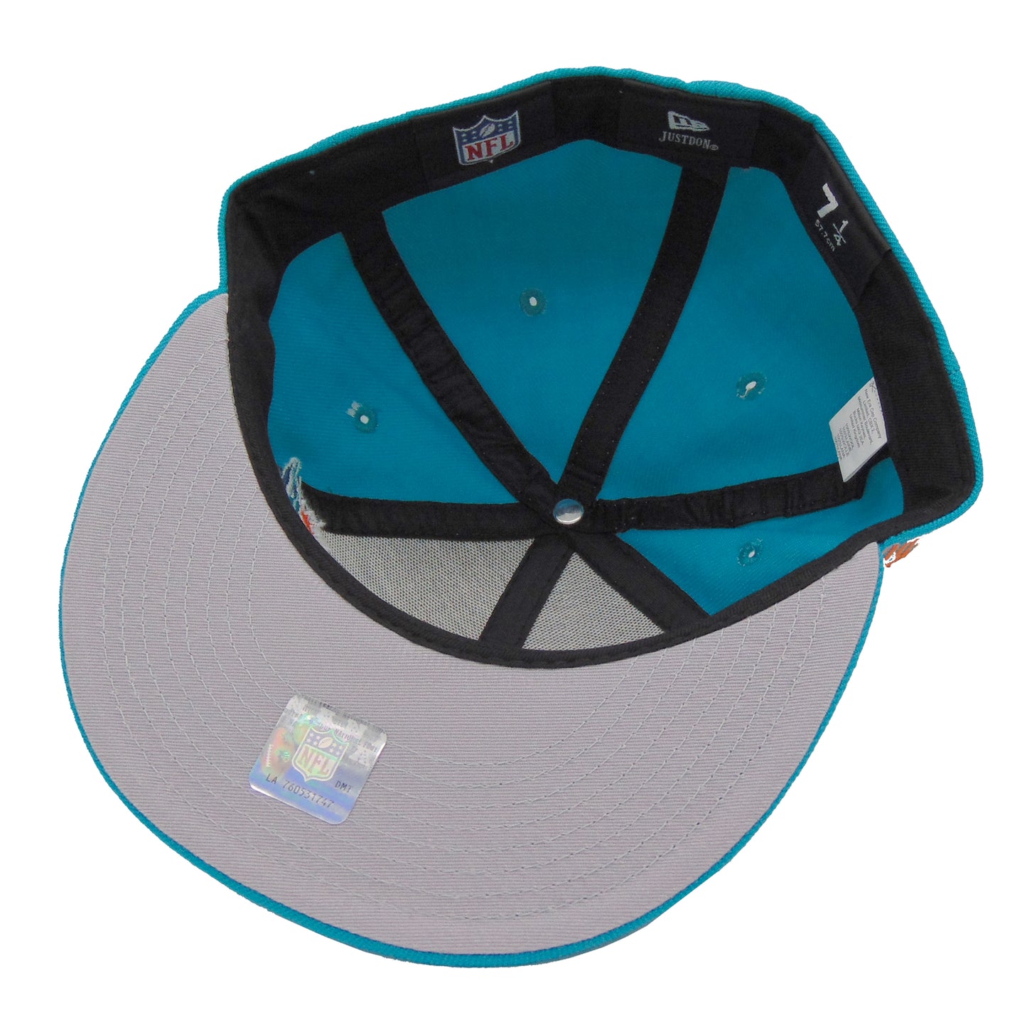 Just Don Dolphins New Era Cap Teal