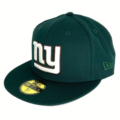 New York Giants Custom New Era Cap Green green Side View