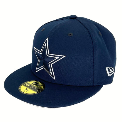 Dallas Cowboys Custom New Era Cap 50 Anniversary navy Back View