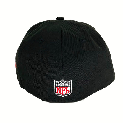 New York Giants Custom New Era Cap Black 21 black Undervisor View